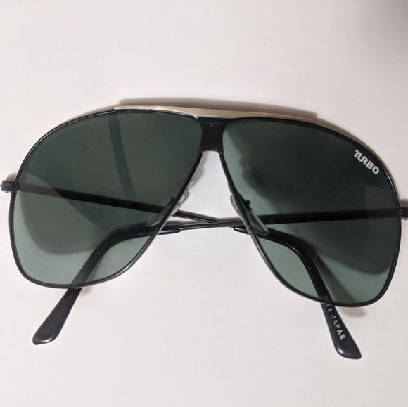 Vintage TURBO Teardrop Sunglasses - Picture 1 of 2